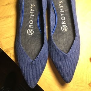 Rothy's Classic Pointed Toe Flats Size 6